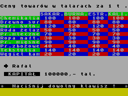 Running screen