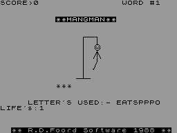Running screen