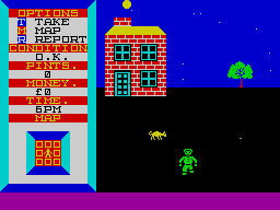 Running screen
