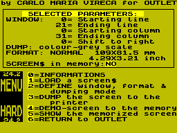 Running screen