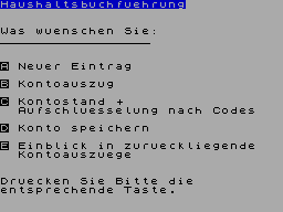 Running screen