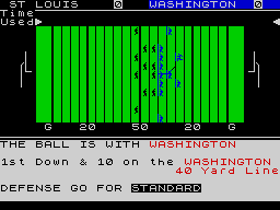 Running screen