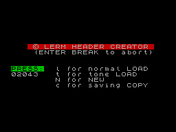 Running screen