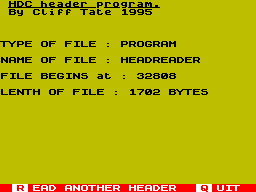 Running screen