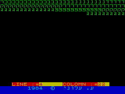 Running screen