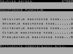 Running screen