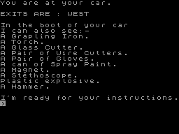 Running screen