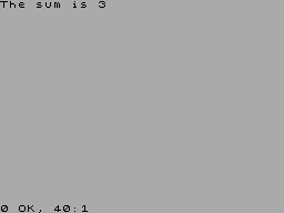 Running screen