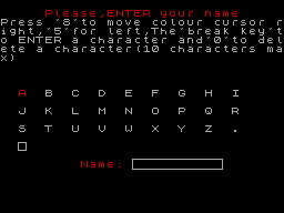 Running screen