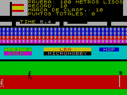 Running screen