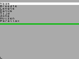Running screen