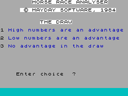 Running screen