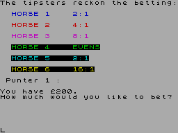 Running screen