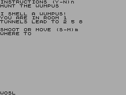 Running screen