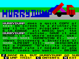 Running screen