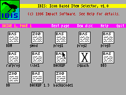 Running screen