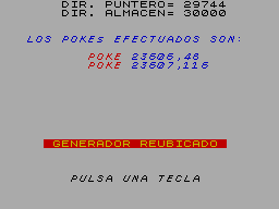 Running screen