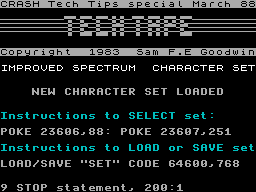 Running screen