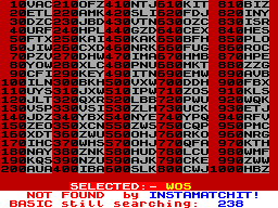 Running screen