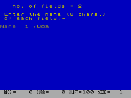 Running screen