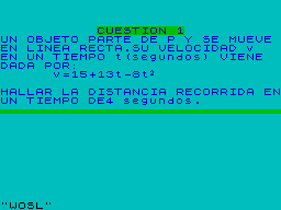 Running screen