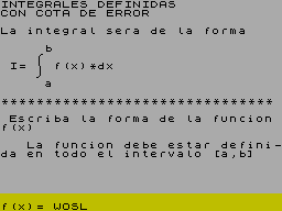 Running screen