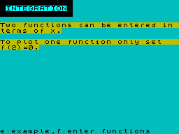 Running screen