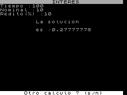Running screen