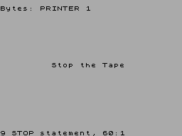 Running screen