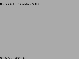 Running screen