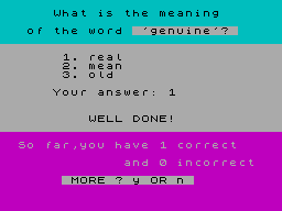 Running screen