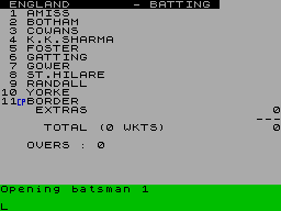 Running screen