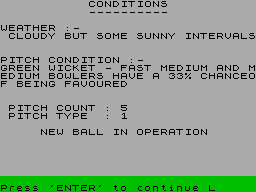 Running screen