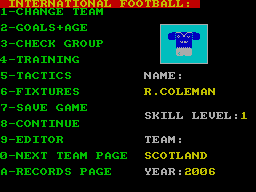 Running screen