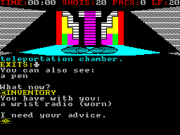 Running screen