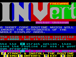 Running screen