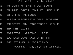 Running screen