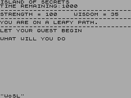 Running screen