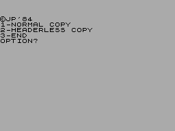 Running screen