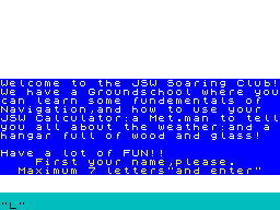 Running screen