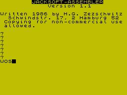 Running screen