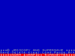 Running screen