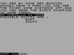 Running screen