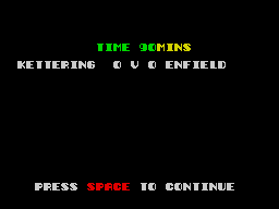 Running screen