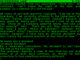 Running screen