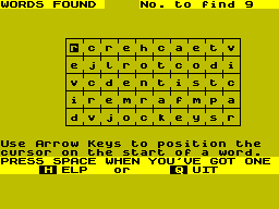 Running screen
