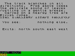 Running screen