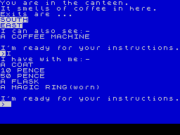 Running screen