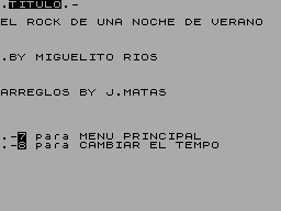 Running screen