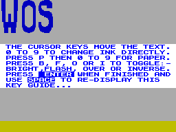 Running screen